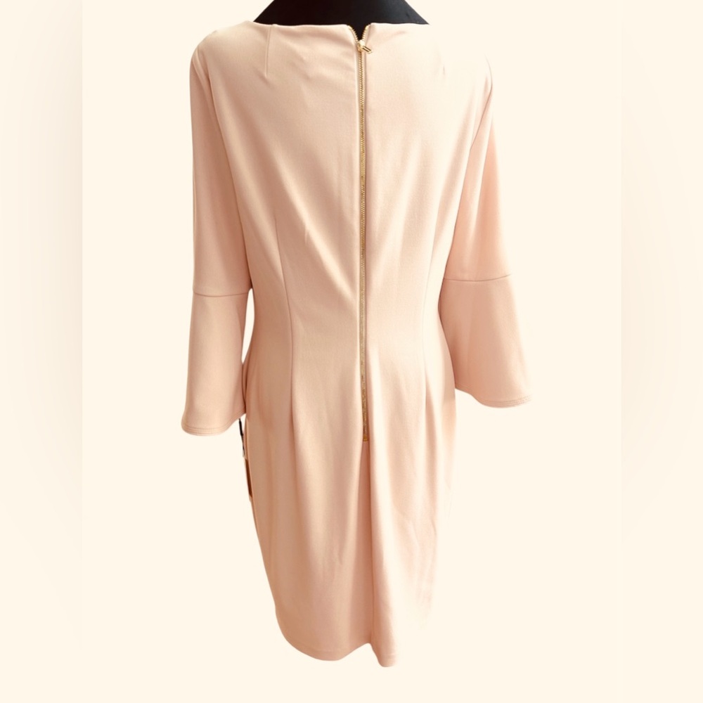 Calvin Klein Blush / soft pink Dress NWT size 12 - Picture 3 of 11